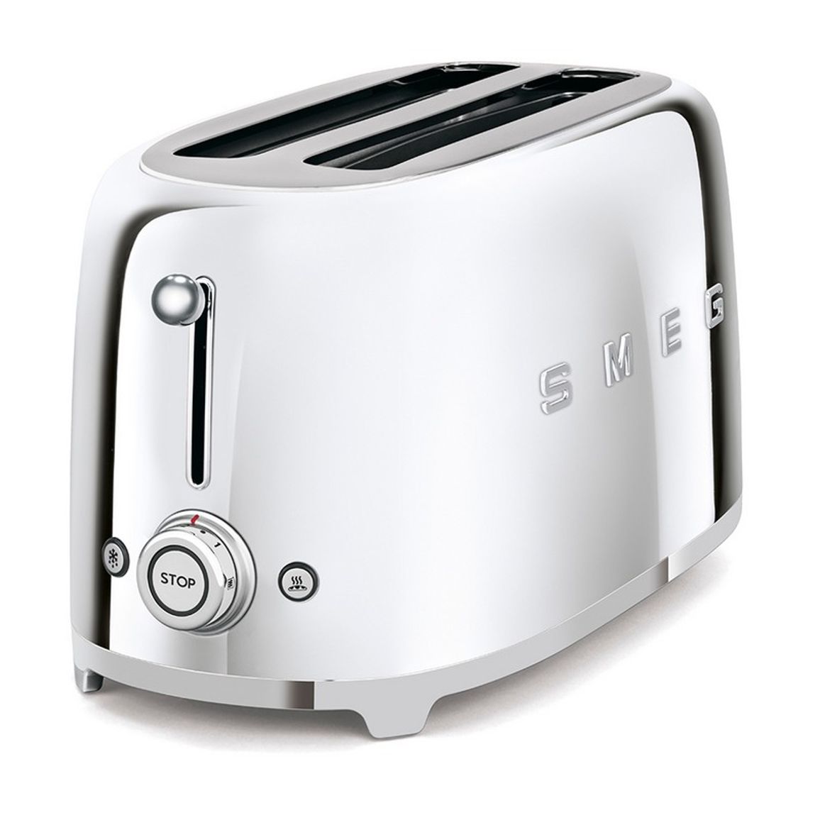 Тостер електричний TSF02SSEU нержавіюча сталь Smeg (50'S RETRO STYLE) Тостер електричний TSF02SSEU нержавіюча сталь Smeg (50'S RETRO STYLE)