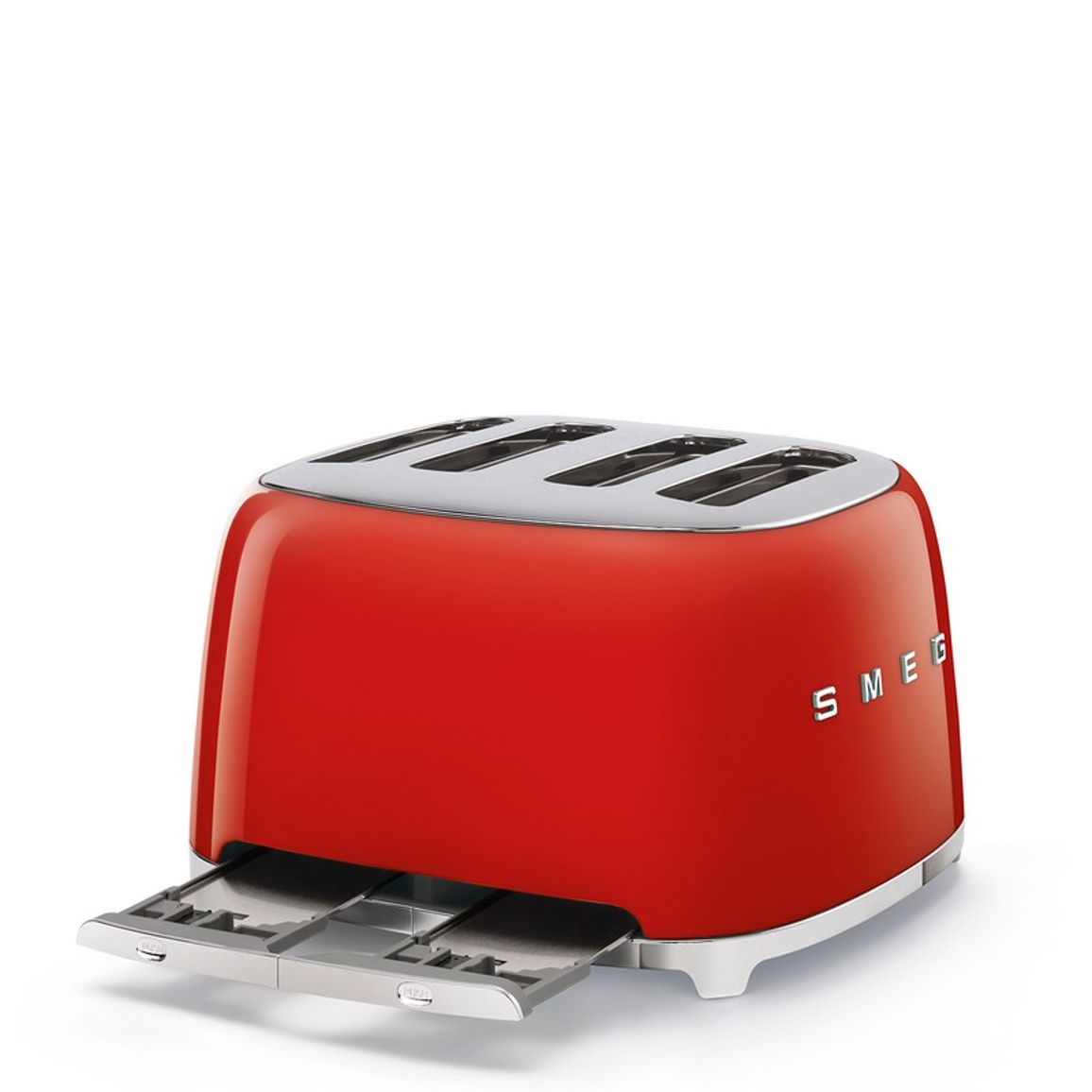 Тостер електричний TSF03RDEU червоний Smeg (50'S RETRO STYLE) Тостер електричний TSF03RDEU червоний Smeg (50'S RETRO STYLE)