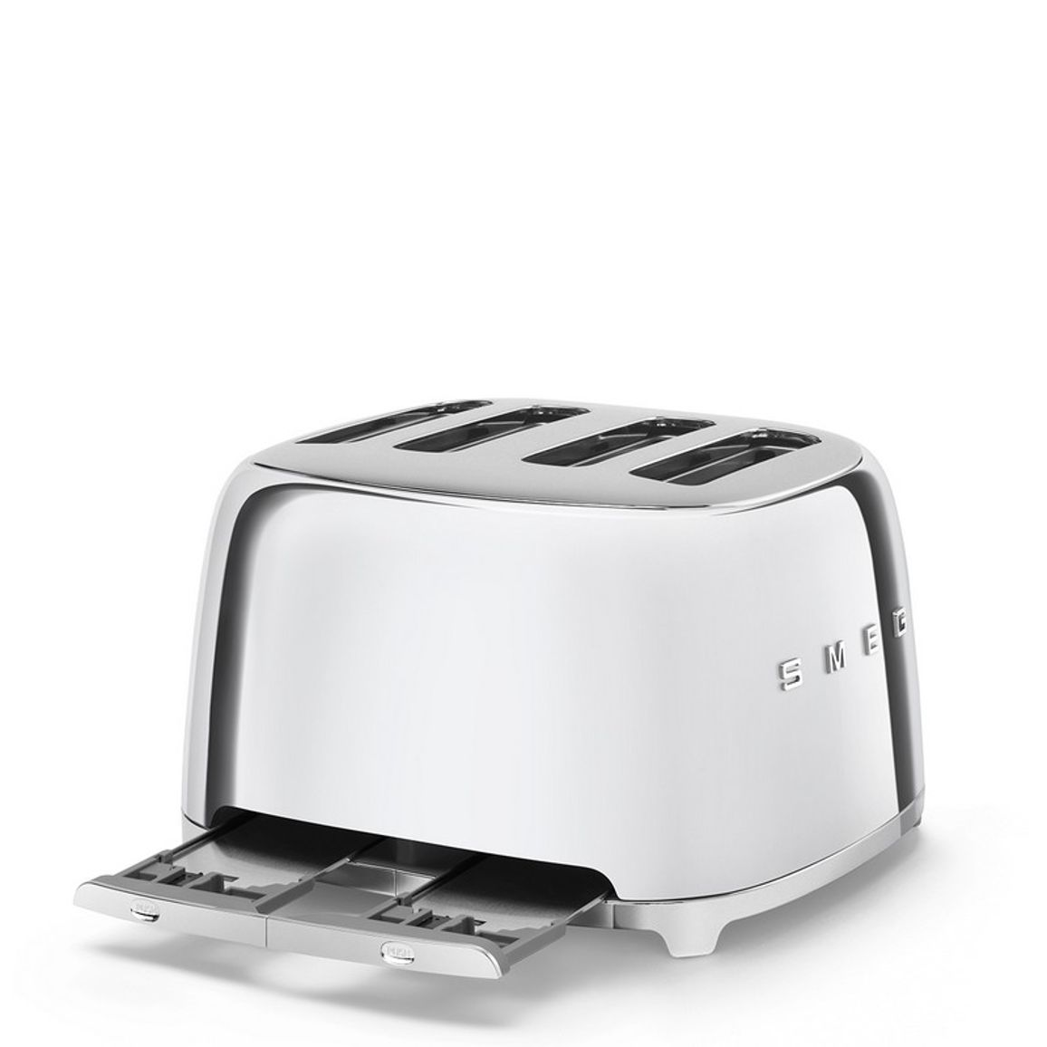Тостер електричний TSF03SSEU нержавіюча сталь Smeg (50'S RETRO STYLE) Тостер електричний TSF03SSEU нержавіюча сталь Smeg (50'S RETRO STYLE)