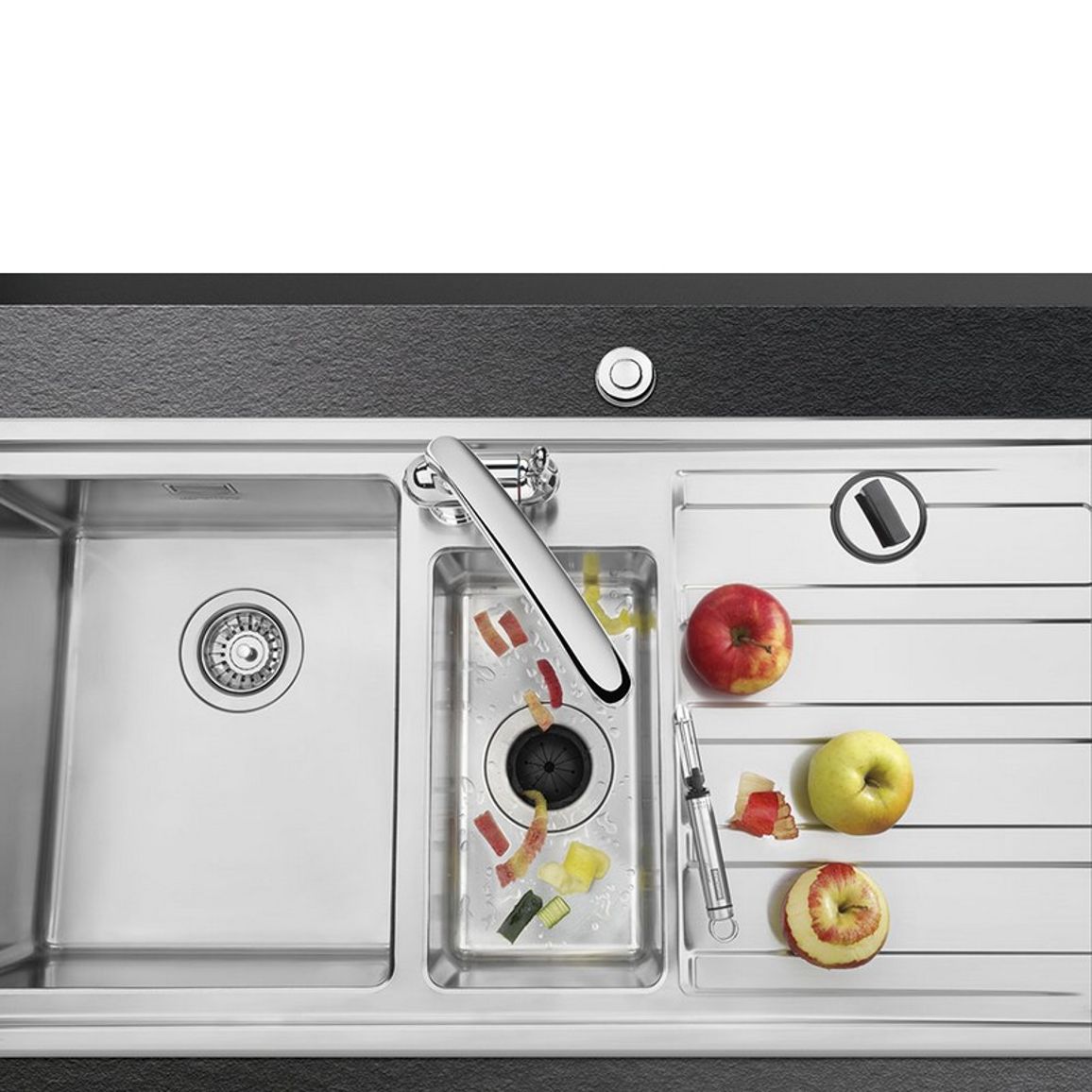 Подрібнювач харчових відходів KITFD050 (0,5 к.с) Smeg (UNIVERSAL)