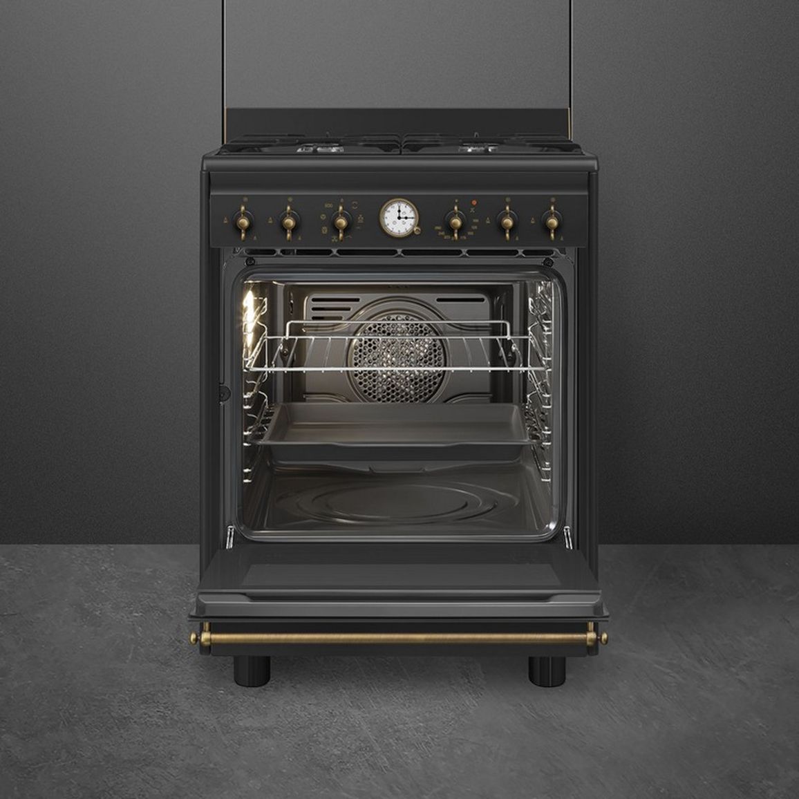 Варильний центр CO60GMAN2 60 см Smeg (COLONIALE)