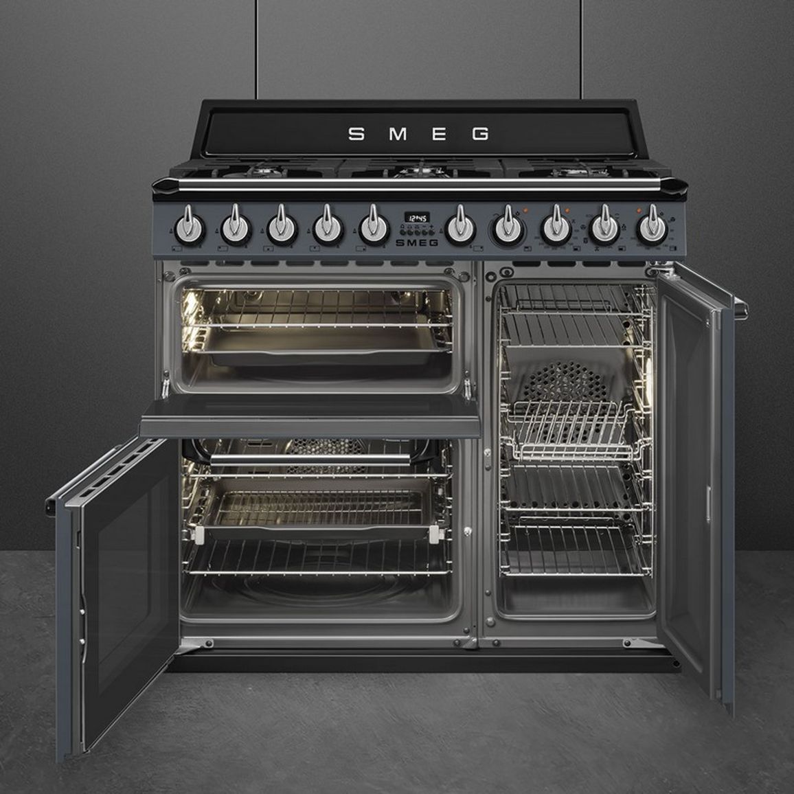 Варильний центр TR93GR сірий Smeg (VICTORIA)
