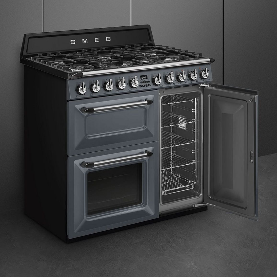 Варильний центр TR93GR сірий Smeg (VICTORIA)