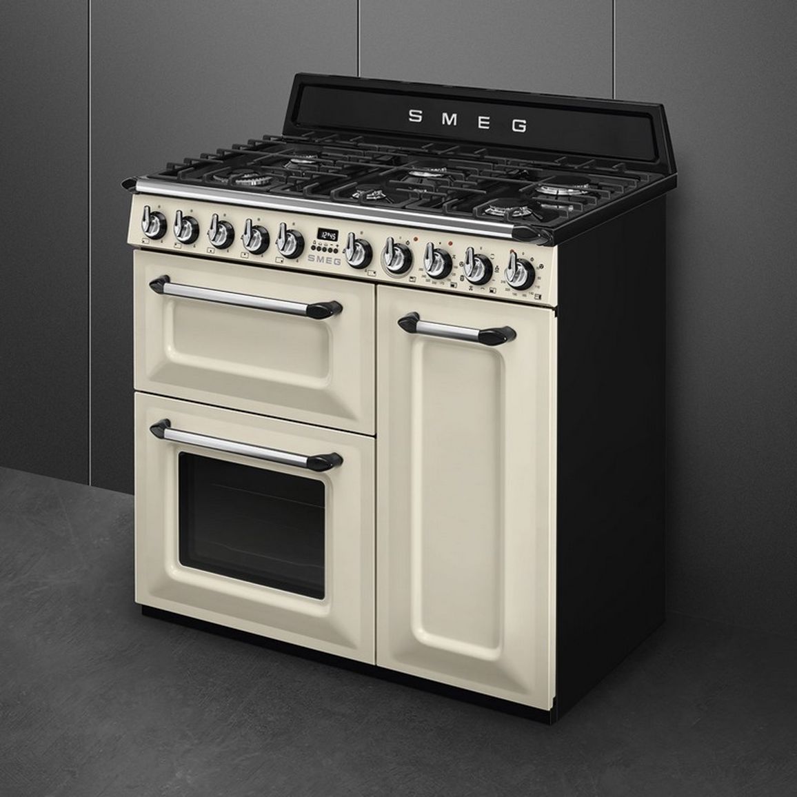 Варильний центр TR93P 90 см Smeg (VICTORIA) Варильний центр TR93P 90 см Smeg (VICTORIA)