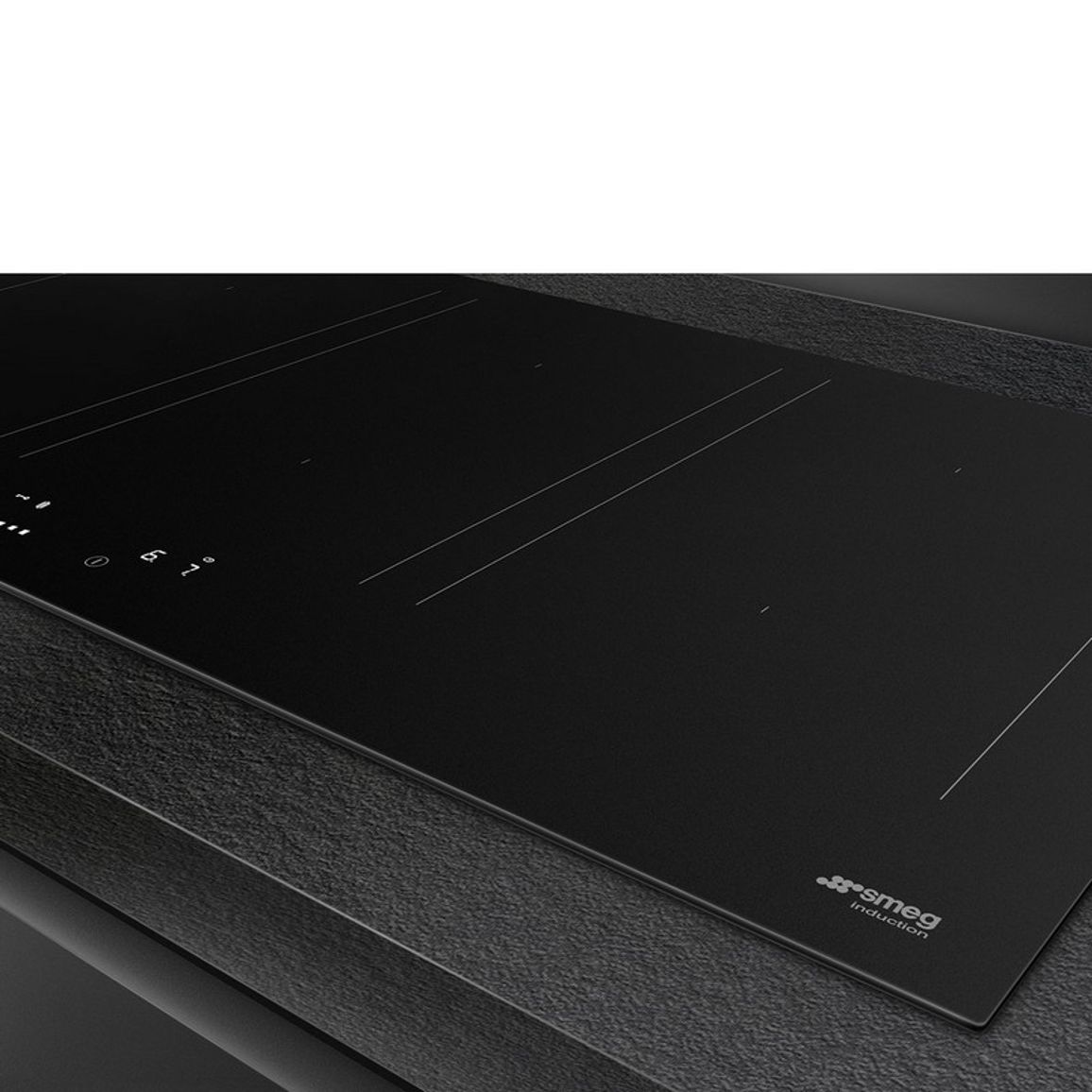 Індукційна варильна поверхня SIM3964N 90 см Smeg (CLASSICA)