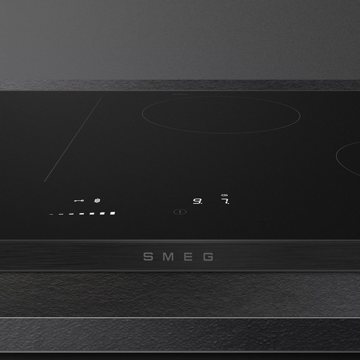 Індукційна варильна поверхня SISL7844MB 80 см рамка чорна матова Smeg (ISOLA) Індукційна варильна поверхня SISL7844MB 80 см рамка чорна матова Smeg (ISOLA)