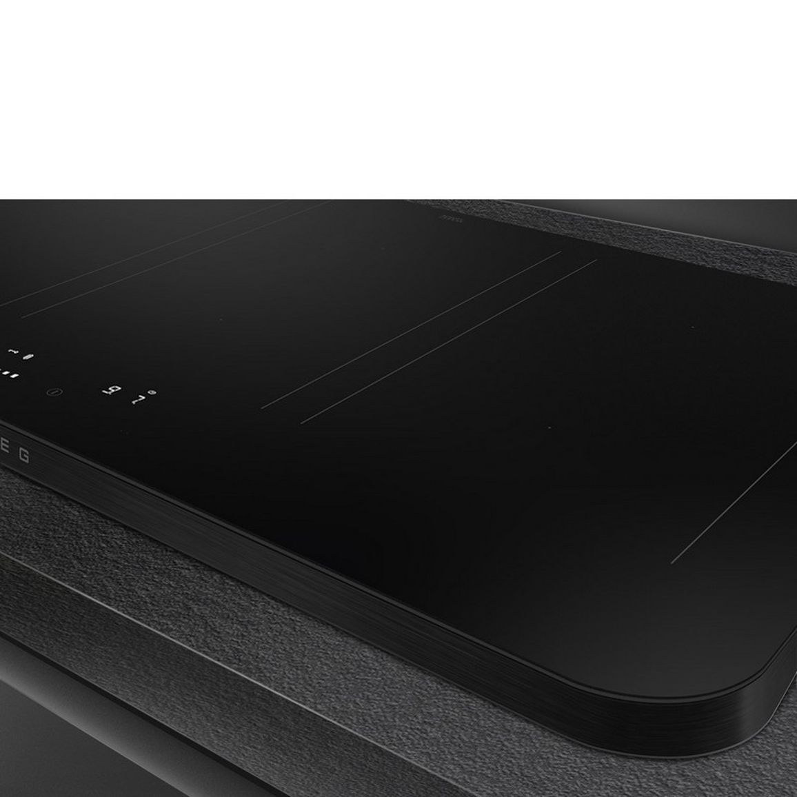 Індукційна варильна поверхня SISL7964MB 90 см рамка чорна матова Smeg (ISOLA)