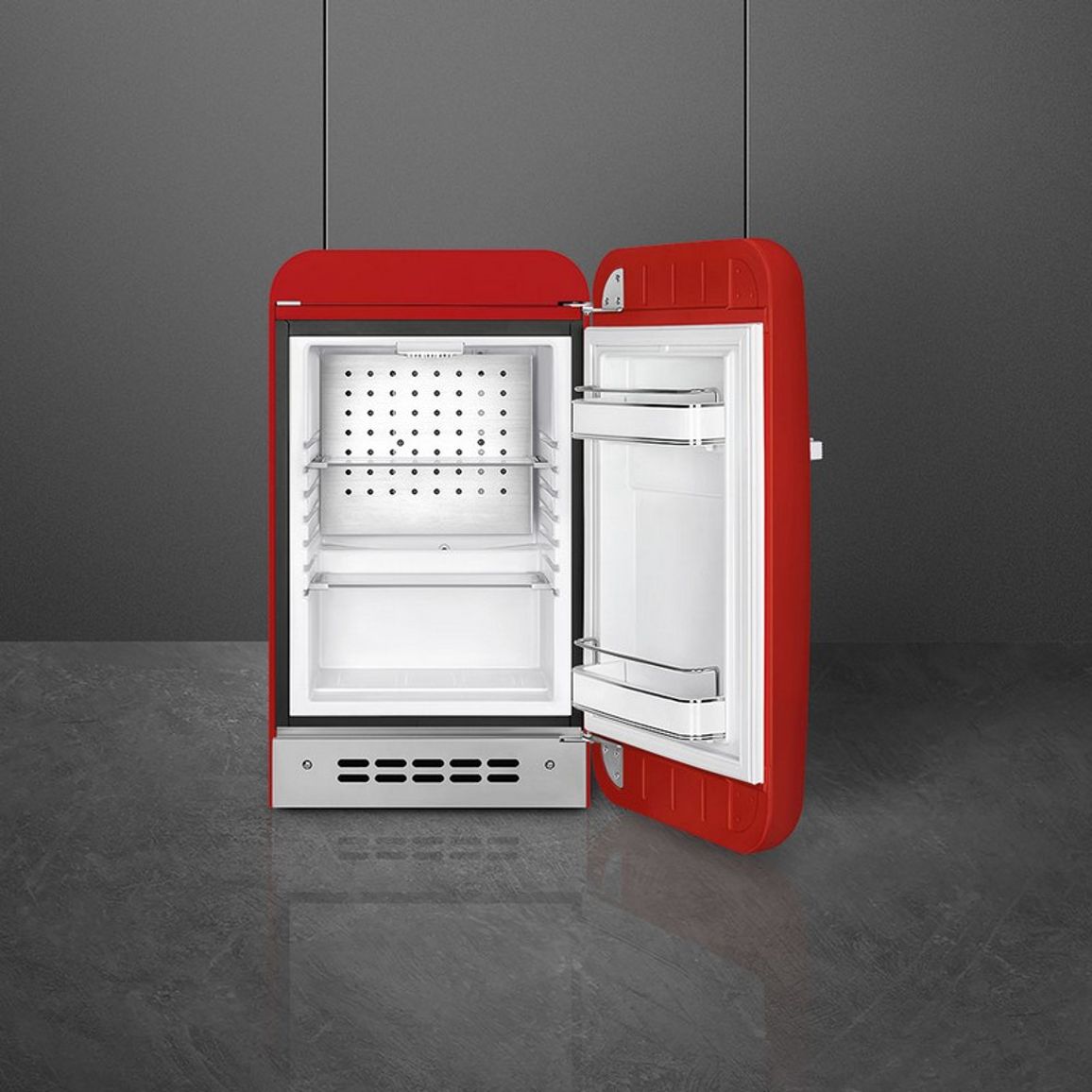 Мінібар FAB5RRD6 40 см, червоний Smeg (50'S RETRO STYLE)
