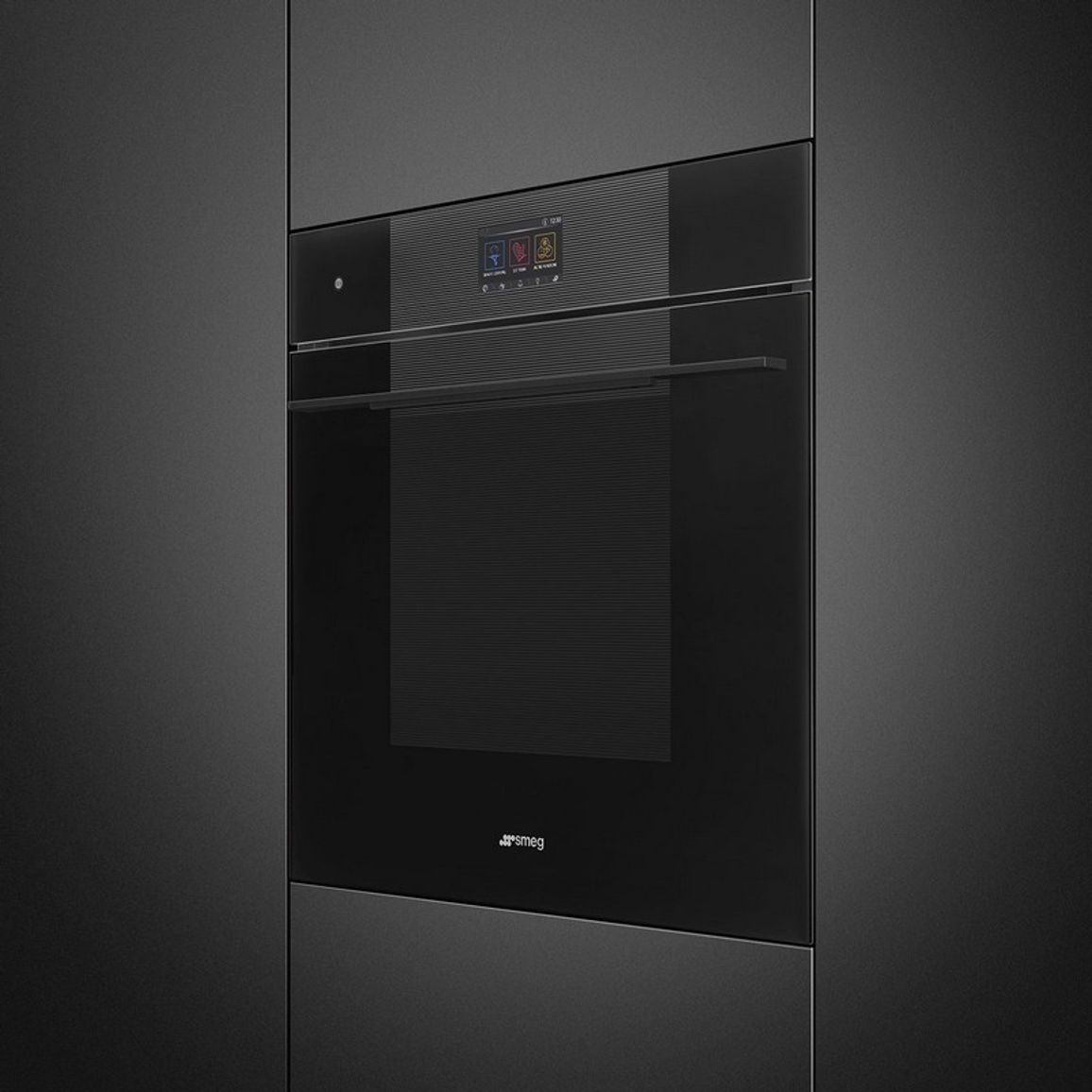 Духова шафа SO6104S4PB3 з парою, Steam100 Pro Smeg (LINEA)