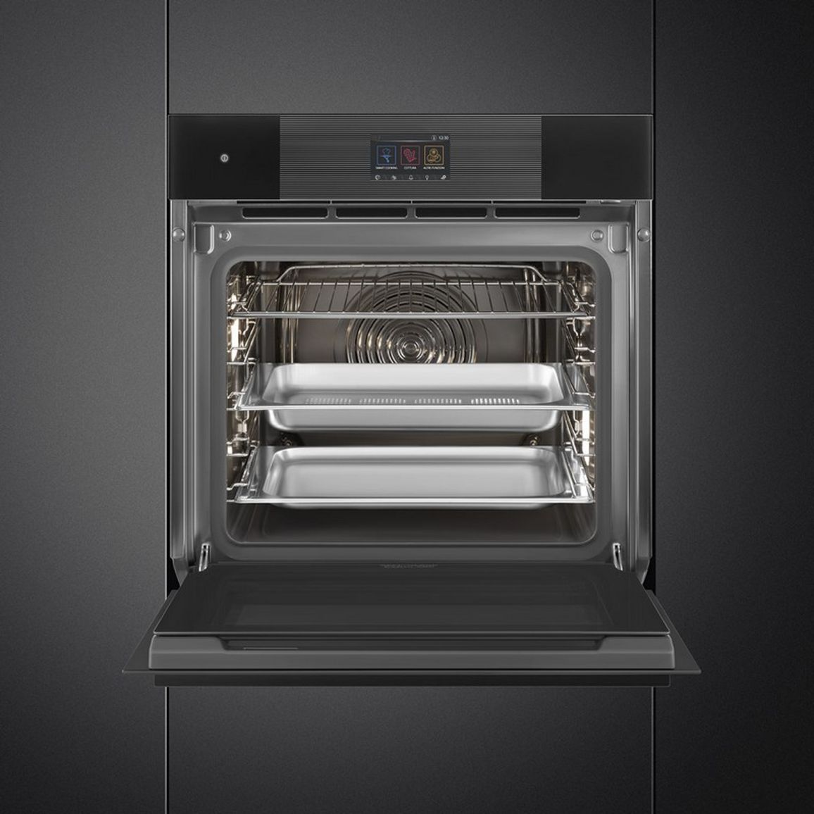 Духова шафа SO6104S4PB3 з парою, Steam100 Pro Smeg (LINEA)
