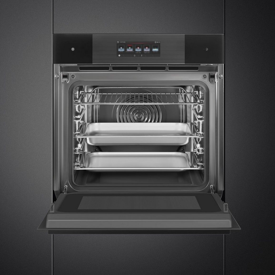 Духова шафа SO6106WAPB3 OmniChef Smeg (LINEA)