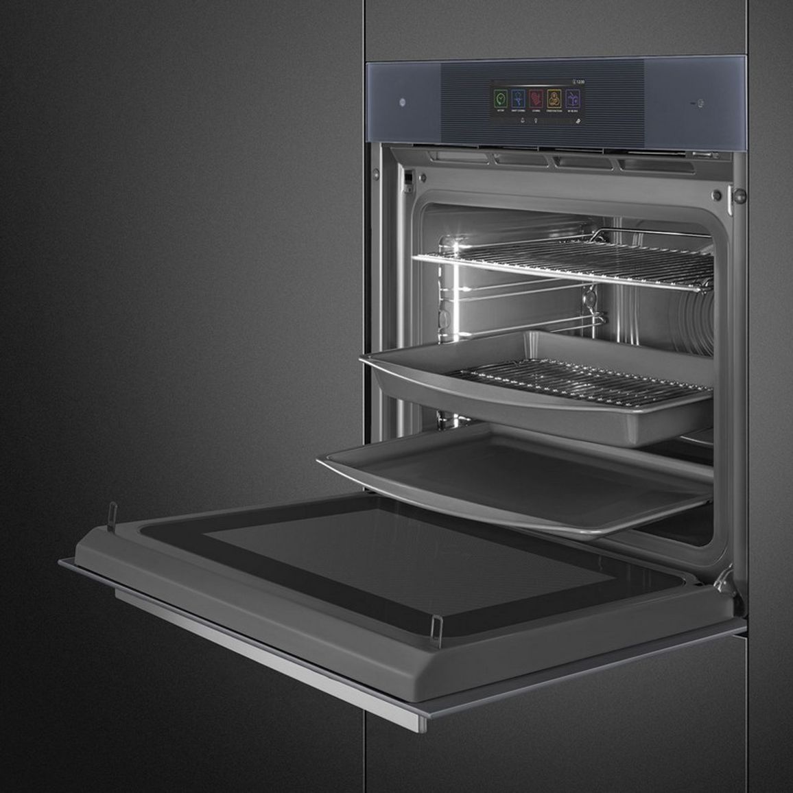 Духова шафа SO6106WAPG OmniChef Smeg (LINEA)