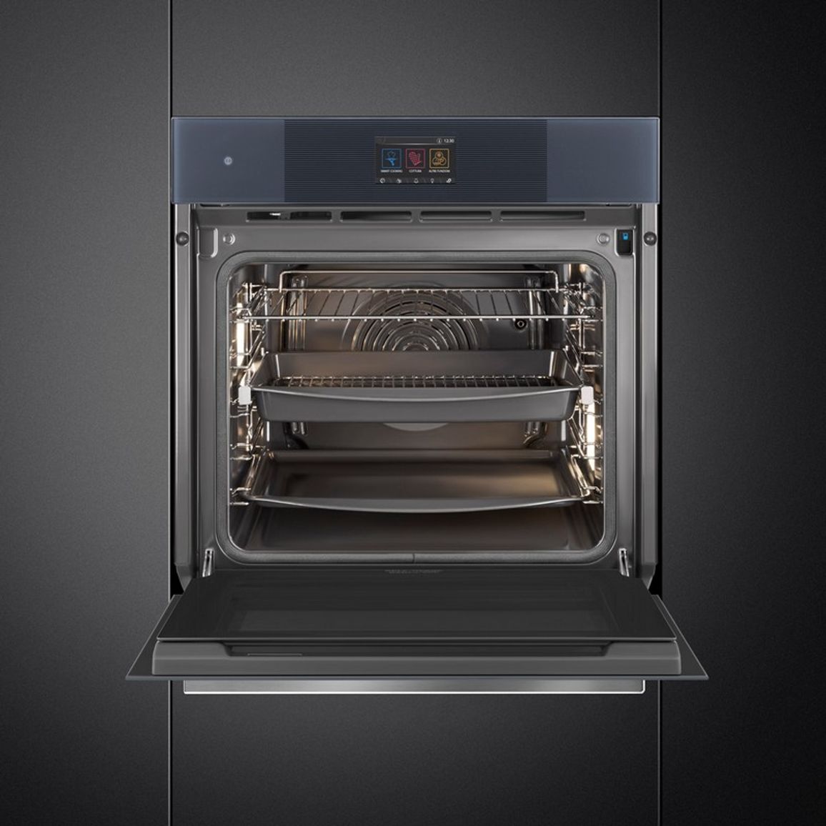 Духова шафа SOP6104S2PG з парою , SteamOne, Smeg (LINEA)