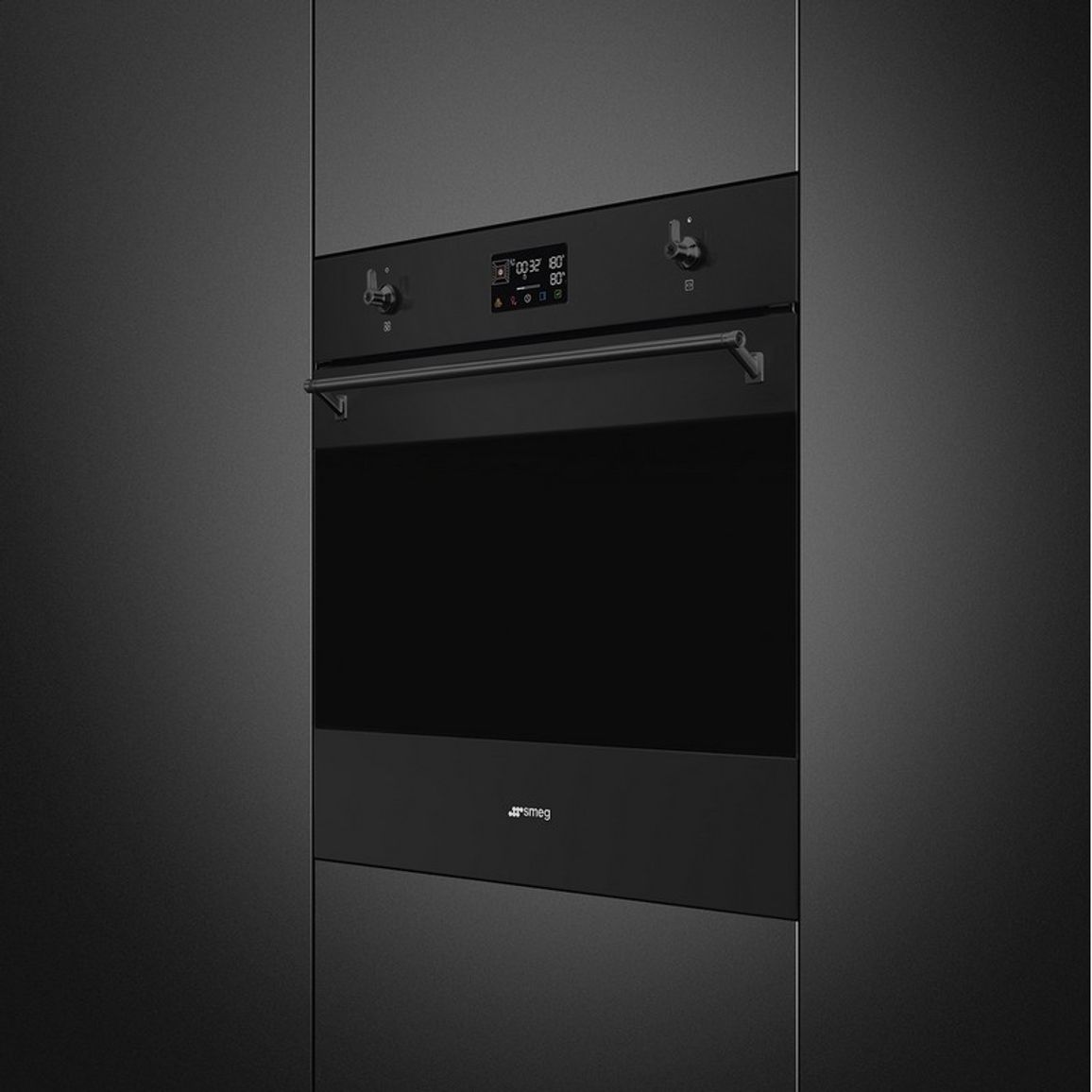 Духова шафа SOP6302S2PN з парою, SteamOne Smeg (CLASSICA)