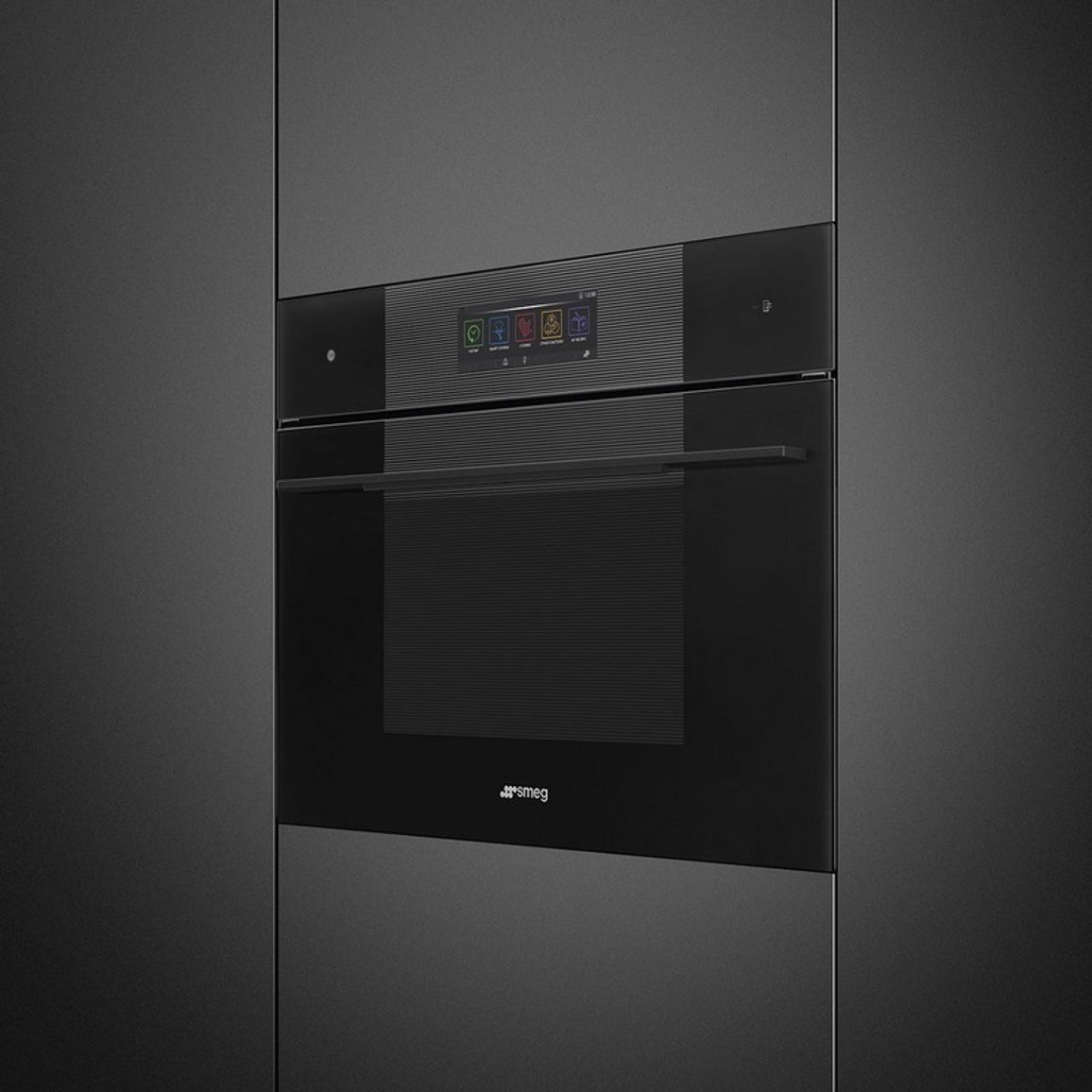 Компактна духова шафа SO4106WAPB3 OmniChef Smeg (LINEA)