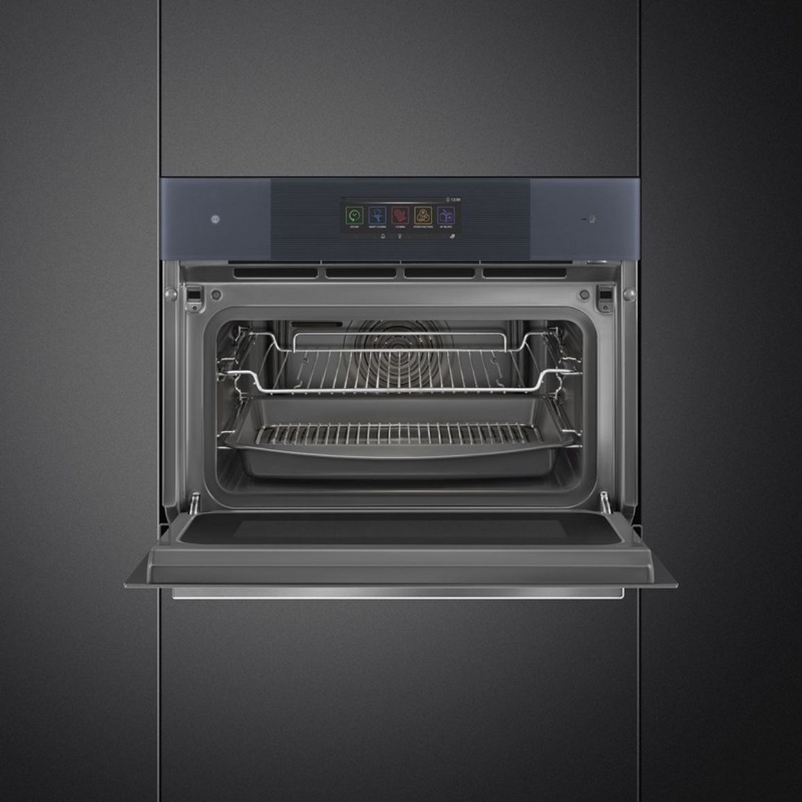 Компактна духова шафа SO4106WAPG OmniChef Smeg (LINEA)