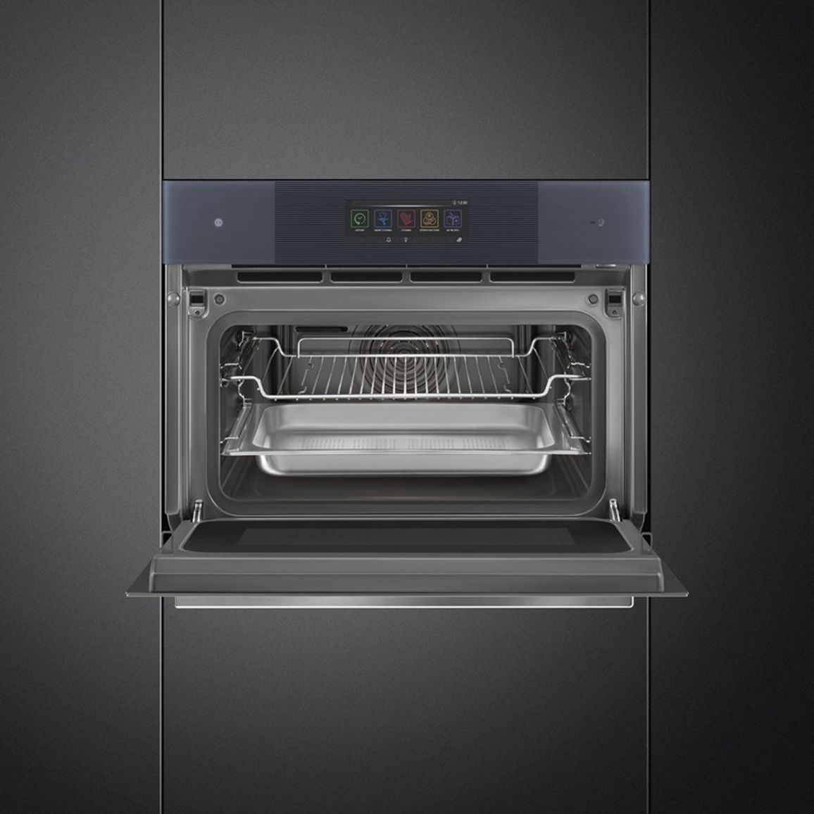 Компактна духова шафа SO4106WAPG OmniChef Smeg (LINEA)