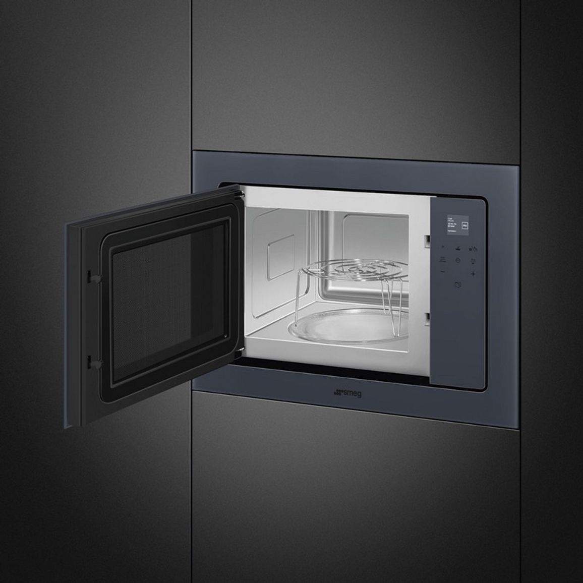 Вбудована мікрохвильова піч FMI120G Smeg (LINEA)