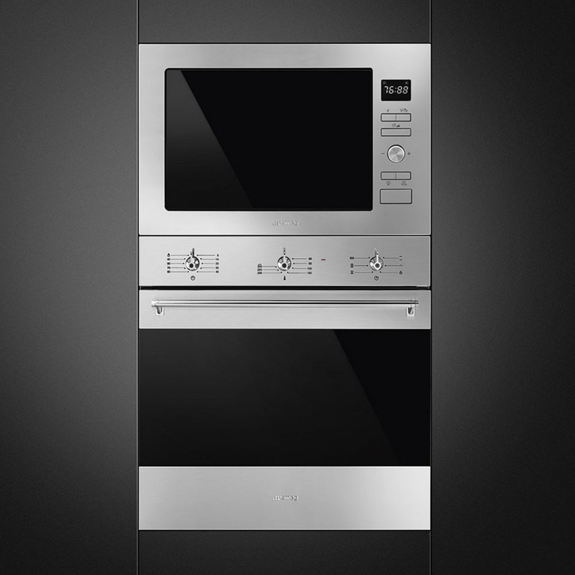 Вбудована мікрохвильова піч FMI425X Smeg (SELEZIONE)