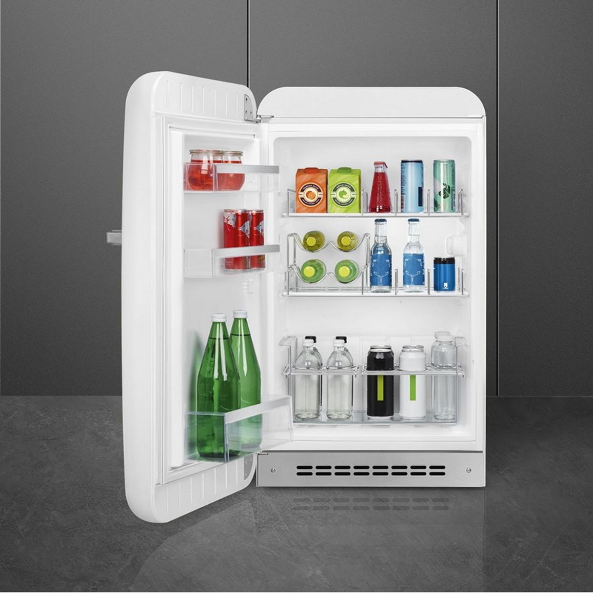 Холодильник однодверний FAB10HLWH6 білий Smeg (50'S RETRO STYLE)