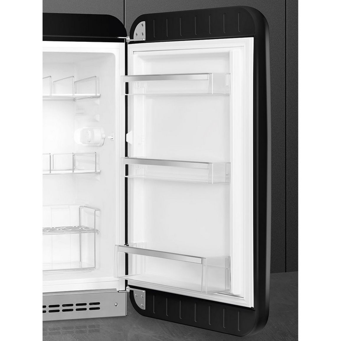 Холодильник однодверний FAB10HRBL6 чорний Smeg (50'S RETRO STYLE) Холодильник однодверний FAB10HRBL6 чорний Smeg (50'S RETRO STYLE)