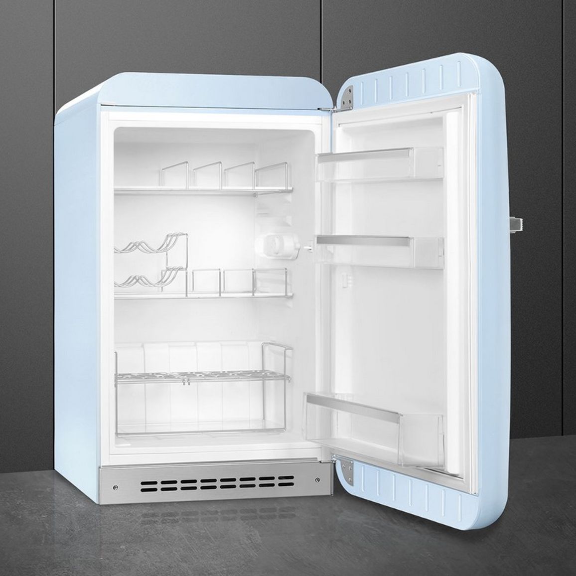 Холодильник однодверний FAB10HRPB6 пастельно-блакитний Smeg (50'S RETRO STYLE) Холодильник однодверний FAB10HRPB6 пастельно-блакитний Smeg (50'S RETRO STYLE)