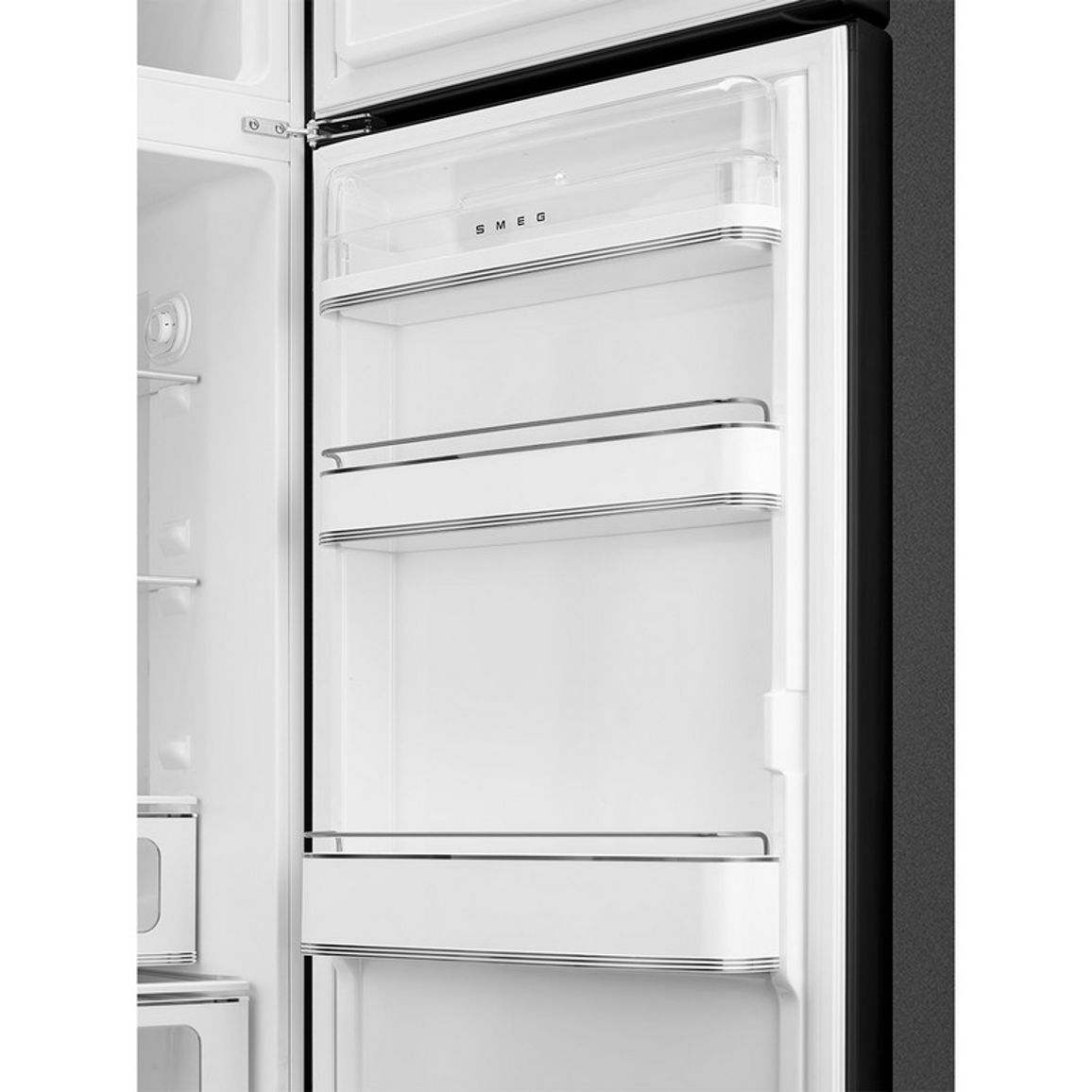 Комбінований холодильник FAB30RBL6 чорний Smeg (50'S RETRO STYLE) Комбінований холодильник FAB30RBL6 чорний Smeg (50'S RETRO STYLE)