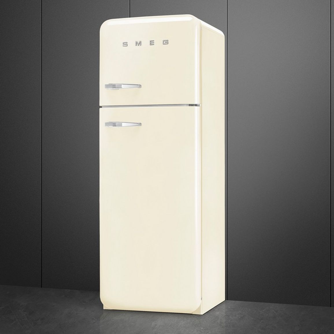 Комбінований холодильник FAB30RCR6 кремовий Smeg (50'S RETRO STYLE) Комбінований холодильник FAB30RCR6 кремовий Smeg (50'S RETRO STYLE)