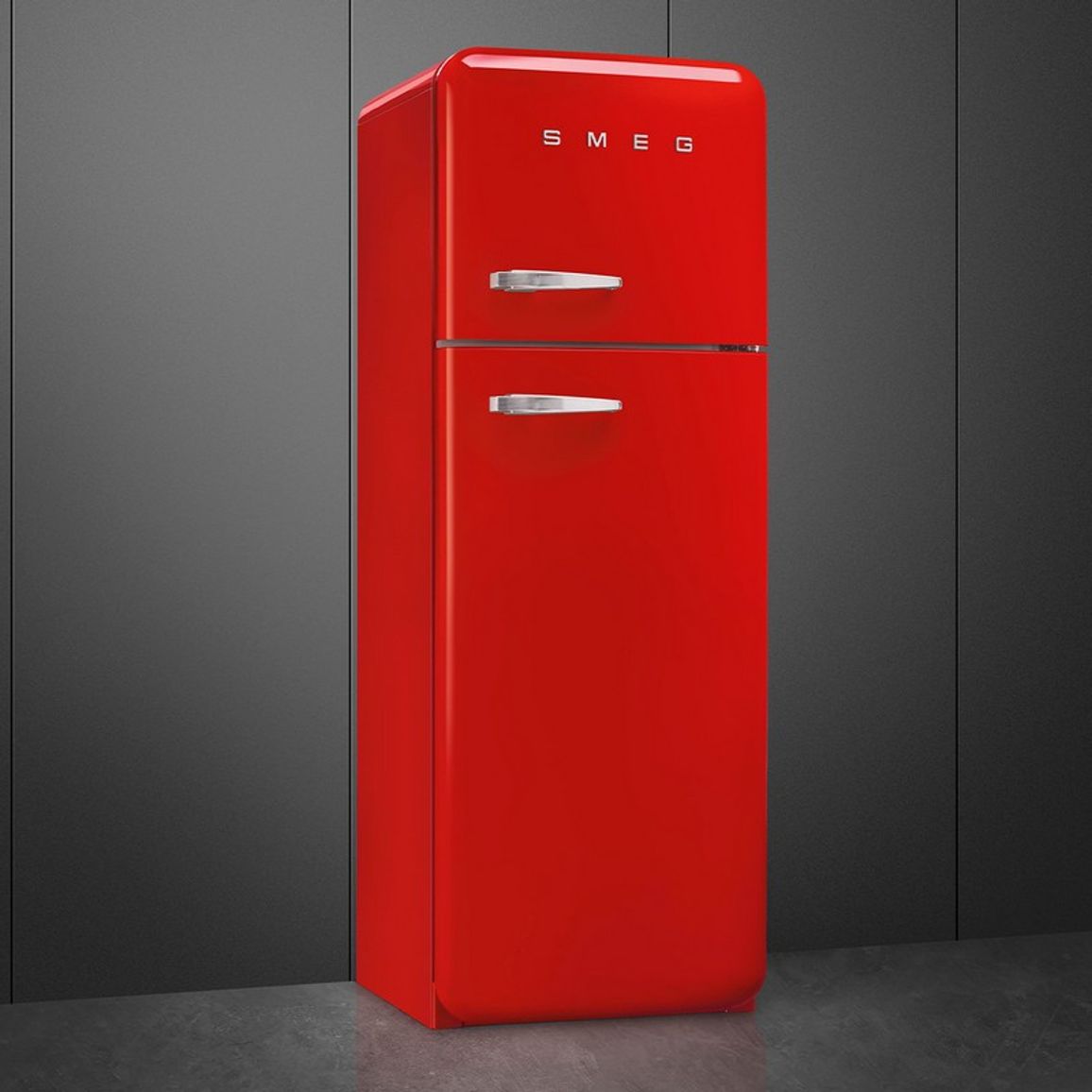 Комбінований холодильник FAB30RRD6 червоний Smeg (50'S RETRO STYLE) Комбінований холодильник FAB30RRD6 червоний Smeg (50'S RETRO STYLE)