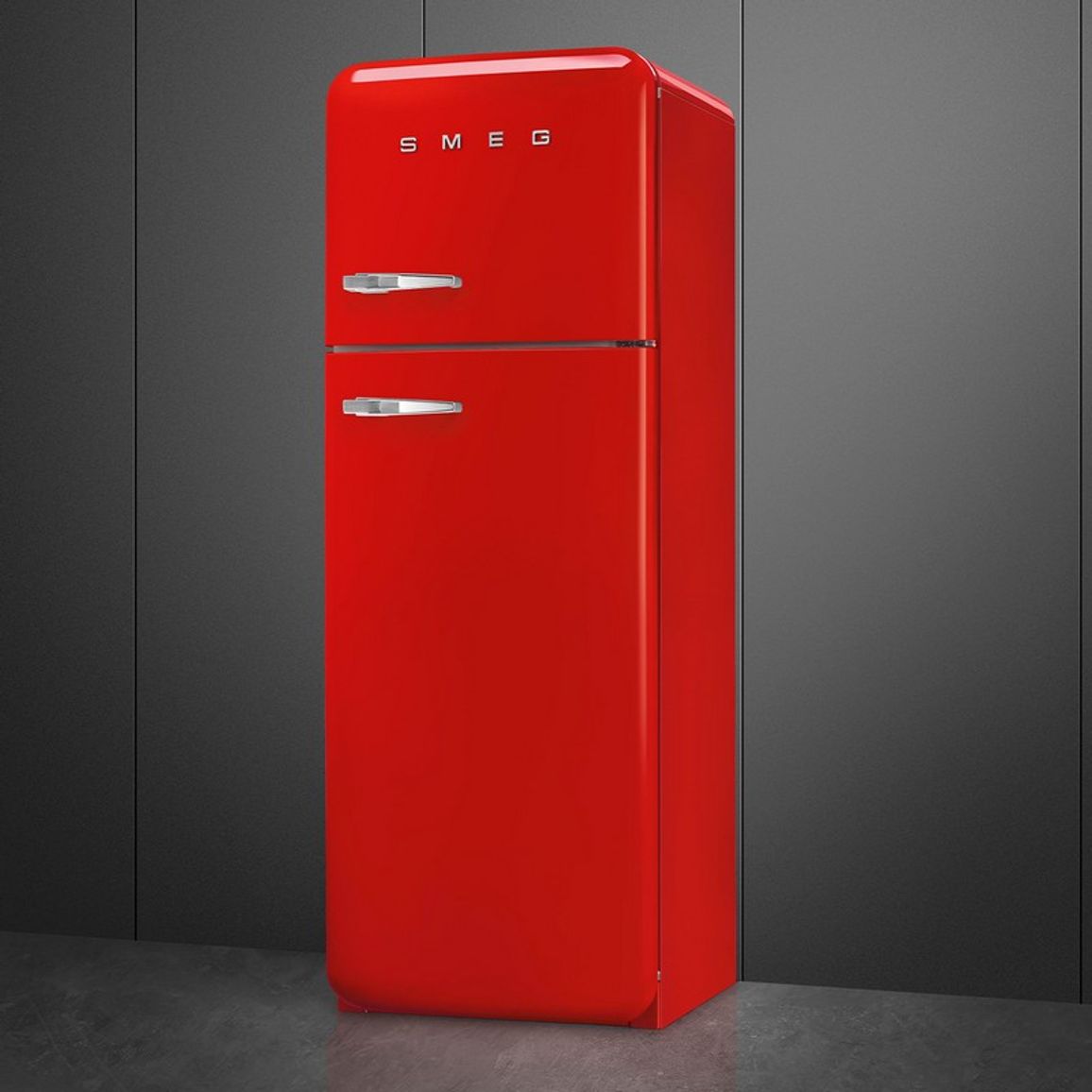 Комбінований холодильник FAB30RRD6 червоний Smeg (50'S RETRO STYLE) Комбінований холодильник FAB30RRD6 червоний Smeg (50'S RETRO STYLE)