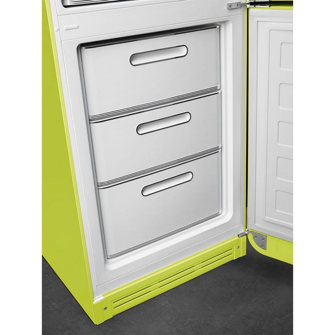 Комбінований холодильник FAB32RLI6 лайм Smeg (50'S RETRO STYLE) Комбінований холодильник FAB32RLI6 лайм Smeg (50'S RETRO STYLE)