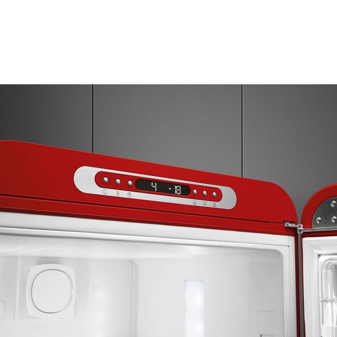 Комбінований холодильник FAB32RRD6 червоний Smeg (50'S RETRO STYLE) Комбінований холодильник FAB32RRD6 червоний Smeg (50'S RETRO STYLE)