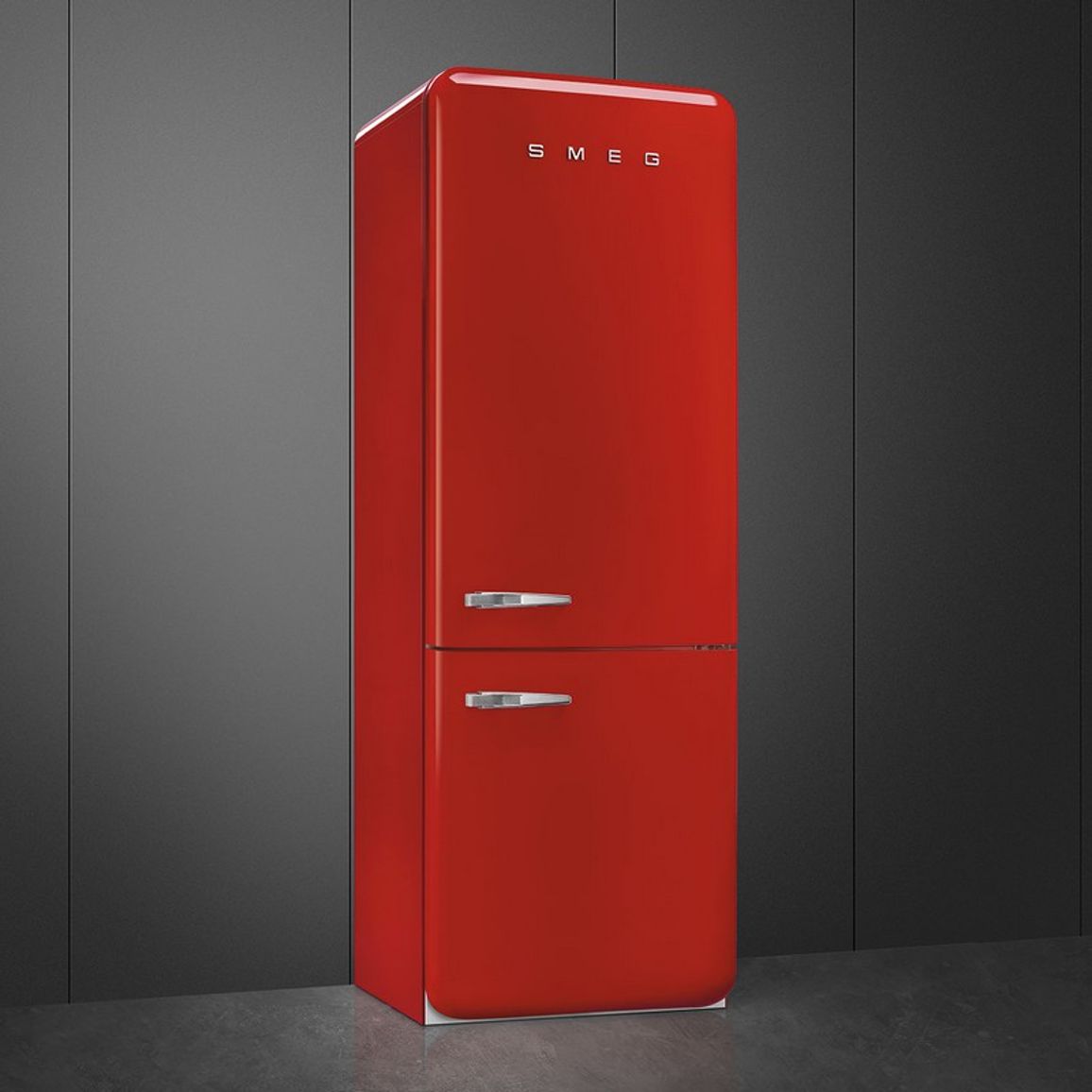 Комбінований холодильник FAB38RRD6 70 см червоний Smeg (50'S RETRO STYLE)