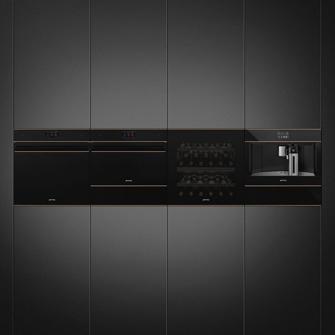 Набір аксесуарів CPS615NR для вина ящик сомельє Smeg (DOLCE STIL NOVO)