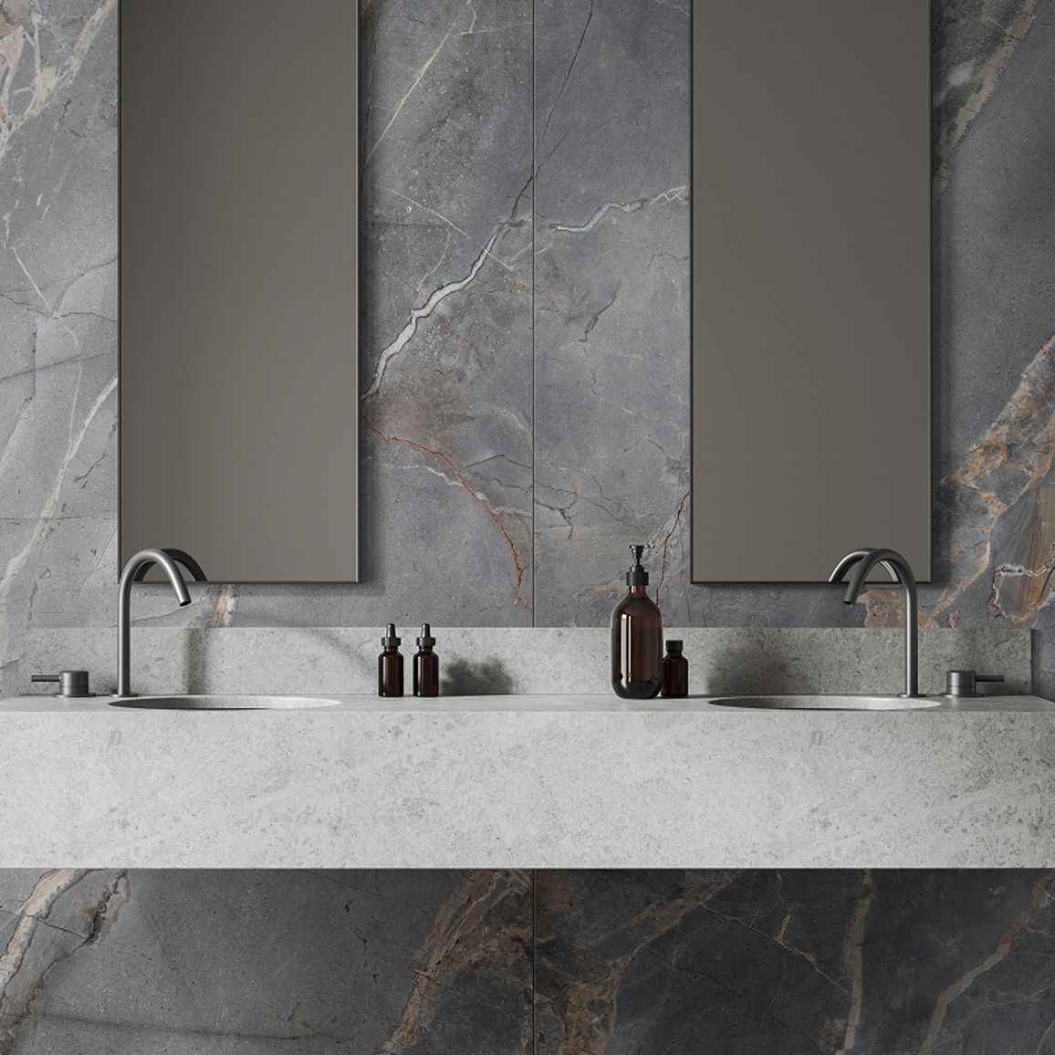Стеновая панель SPC Rocko Tiles R193 PT Велвет Марбл 2800х1230х4mm