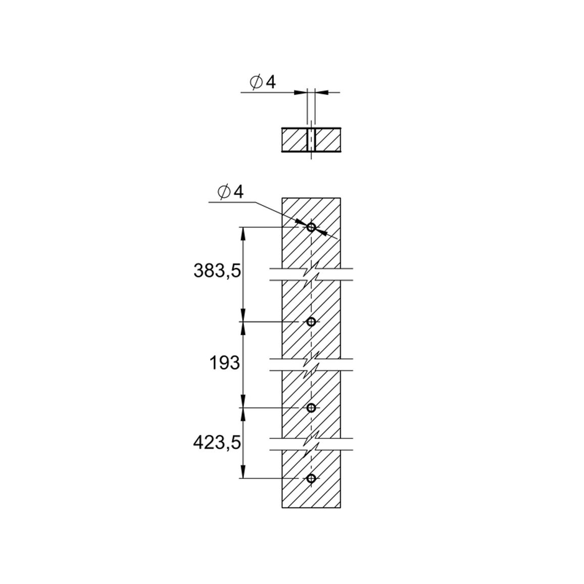Ручка Cosma M 24039.1000 чёрный браш