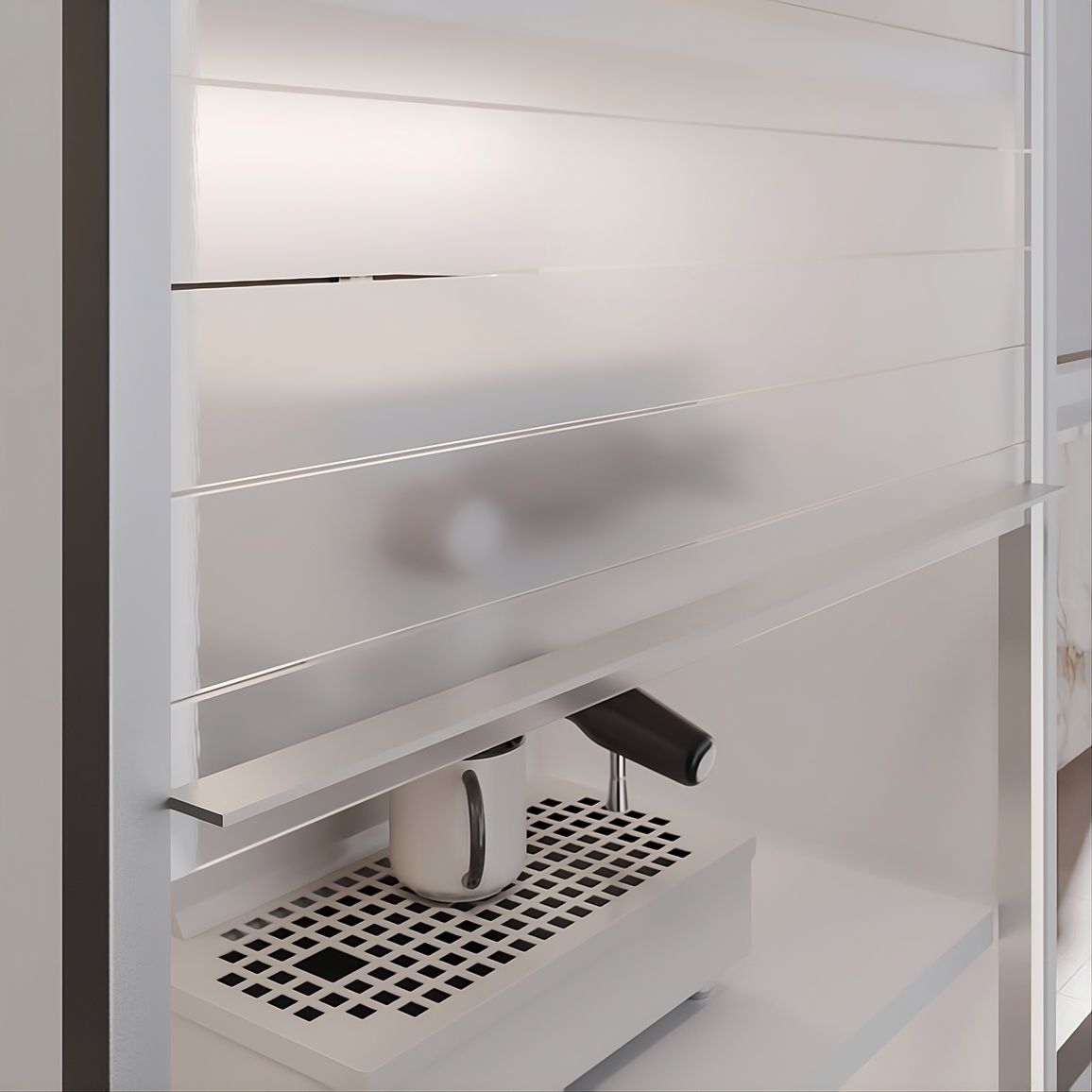 Комплект жалюзі REHAU RAUVOLET Vetro-Line Satinato 73477 (Нержавійка 360L) 600x1000 мм Комплект жалюзі REHAU RAUVOLET Vetro-Line Satinato 73477 (Нержавійка 360L) 600x1000 мм
