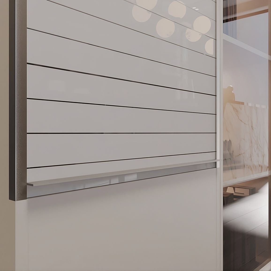 Комплект жалюзи REHAU RAUVOLET Vetro-Line White Gloss 73979 (Нержавеющая сталь 360L) 600×1500 мм Комплект жалюзи REHAU RAUVOLET Vetro-Line White Gloss 73979 (Нержавеющая сталь 360L) 600×1500 мм