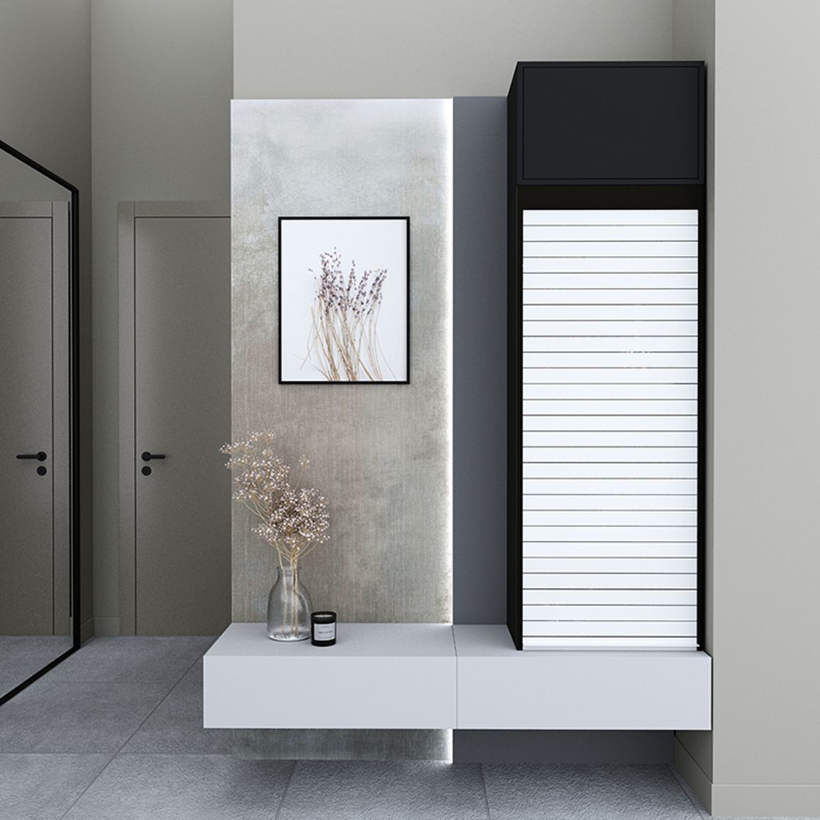 Комплект жалюзи REHAU RAUVOLET Vetro-Line White Gloss 73979 (Чёрный оникс 1995L) 900×1500 мм Комплект жалюзи REHAU RAUVOLET Vetro-Line White Gloss 73979 (Чёрный оникс 1995L) 900×1500 мм