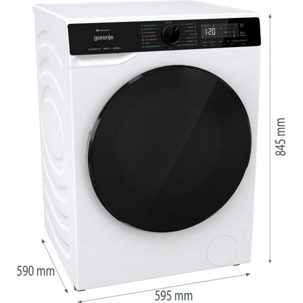 Прально-сушильна машина WD2PA1X64ADAAW Gorenje