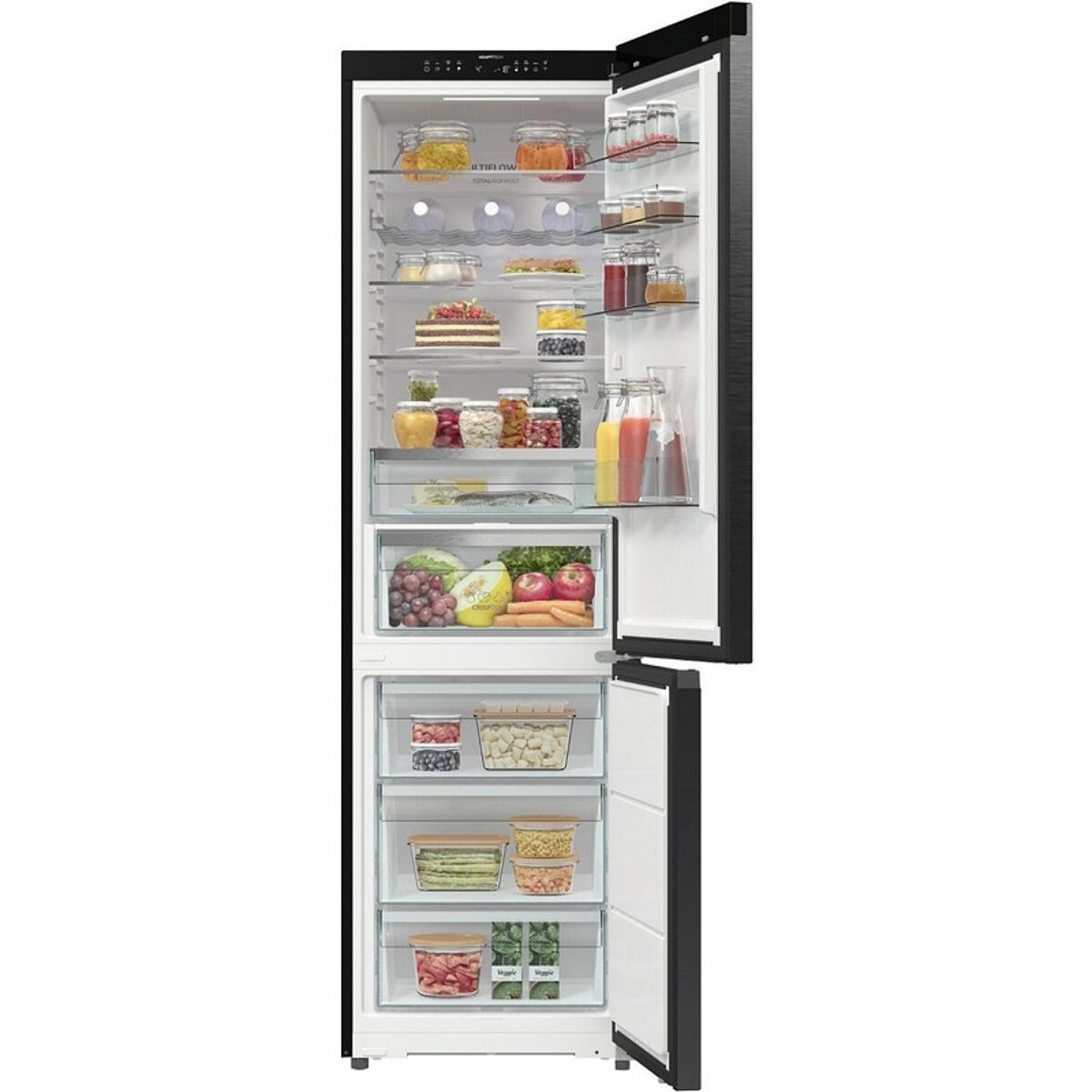 Холодильник комбінований NRB620E6BX4WFE Gorenje