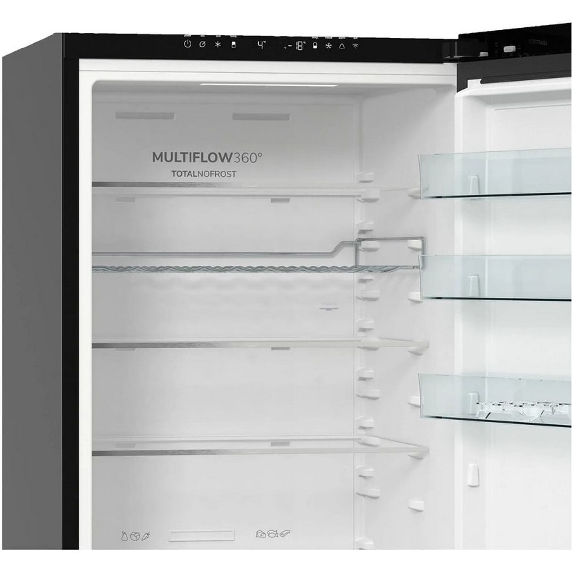 Холодильник комбінований NRB620E6BX4WFE Gorenje