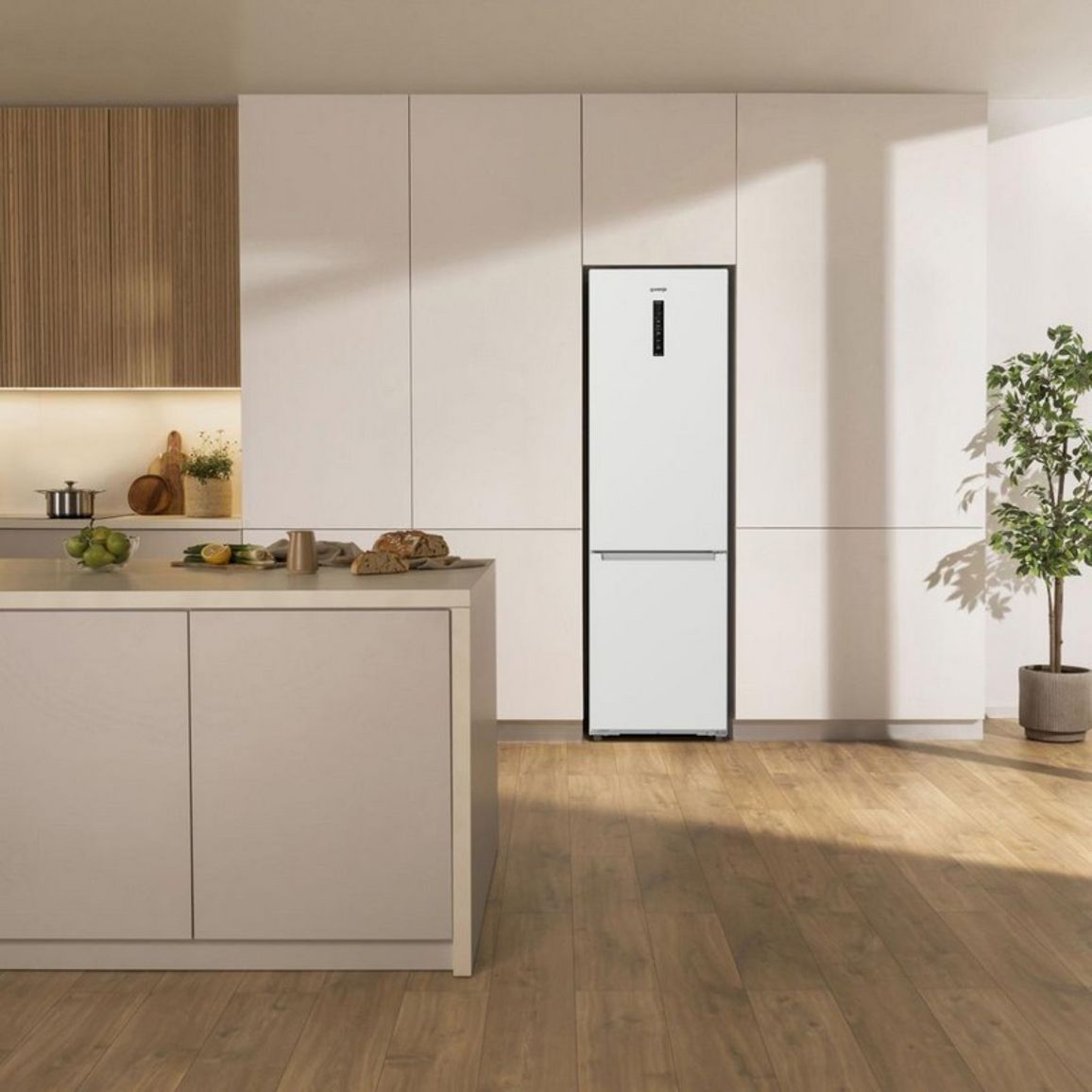 Холодильник комбінований NRB620E61W4WFE Gorenje Холодильник комбінований NRB620E61W4WFE Gorenje