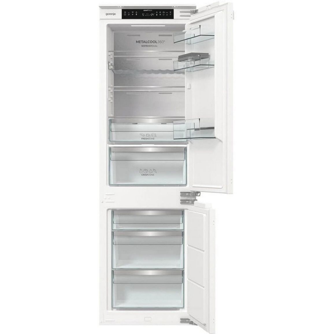 Вбудований комбінований холодильник NRKI517E82WF Gorenje Вбудований комбінований холодильник NRKI517E82WF Gorenje