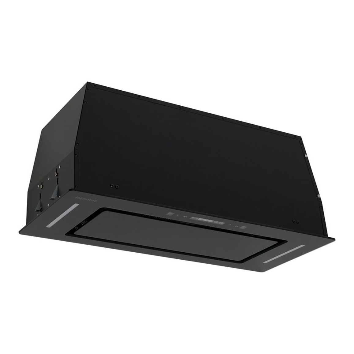 Витяжка вбудована JOLLY BL A/72/GL/K черная INTERLINE