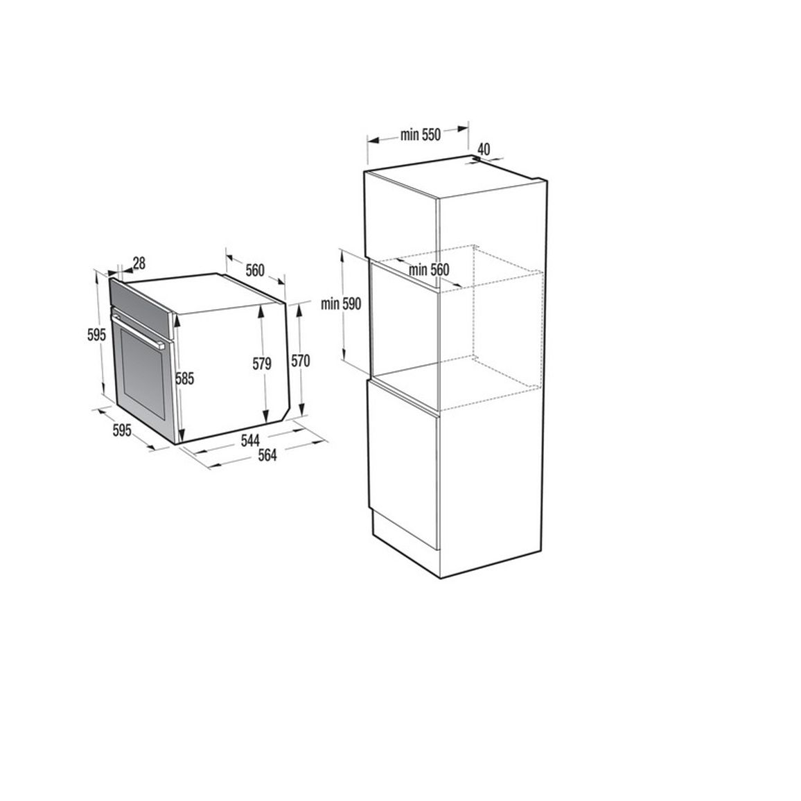Духова шафа BFS615S8B HISENSE Духова шафа BFS615S8B HISENSE