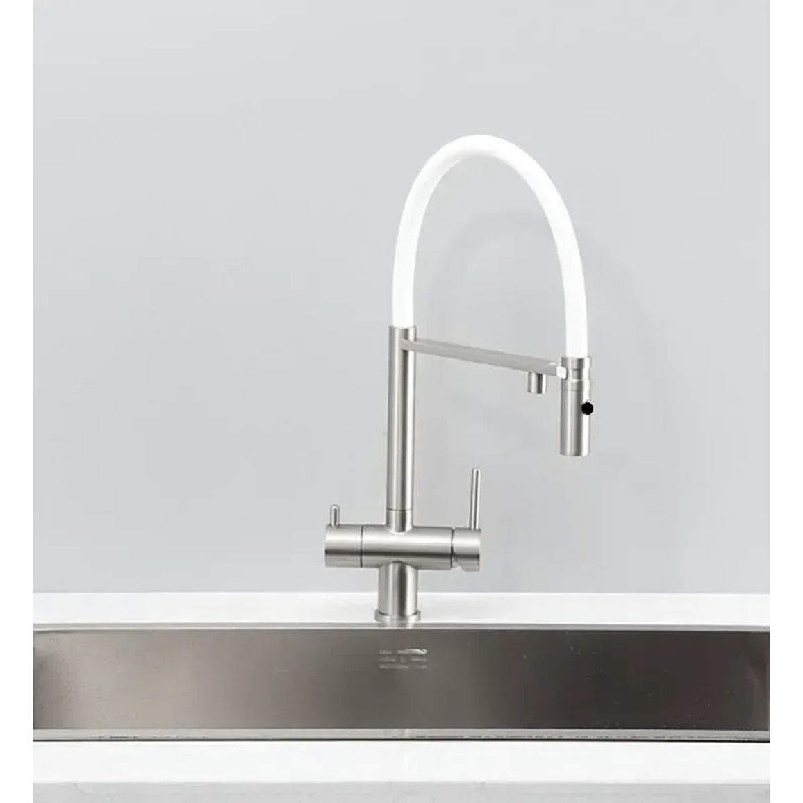 Змішувач FKM 3130 Inox White Fabiano