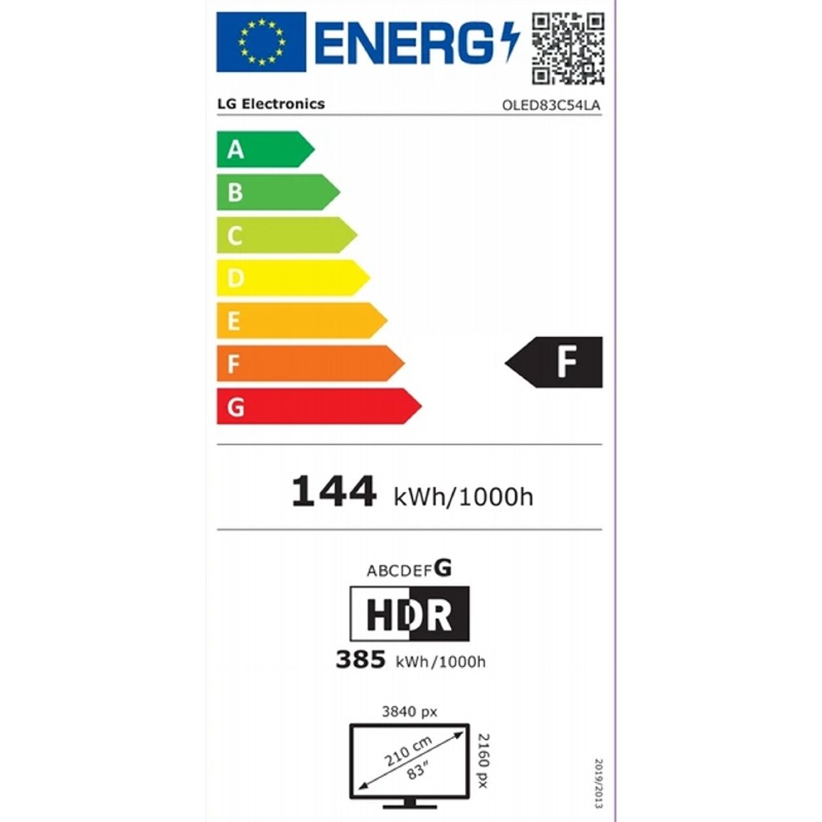 Телевізор OLED83C54LA LG Телевізор OLED83C54LA LG