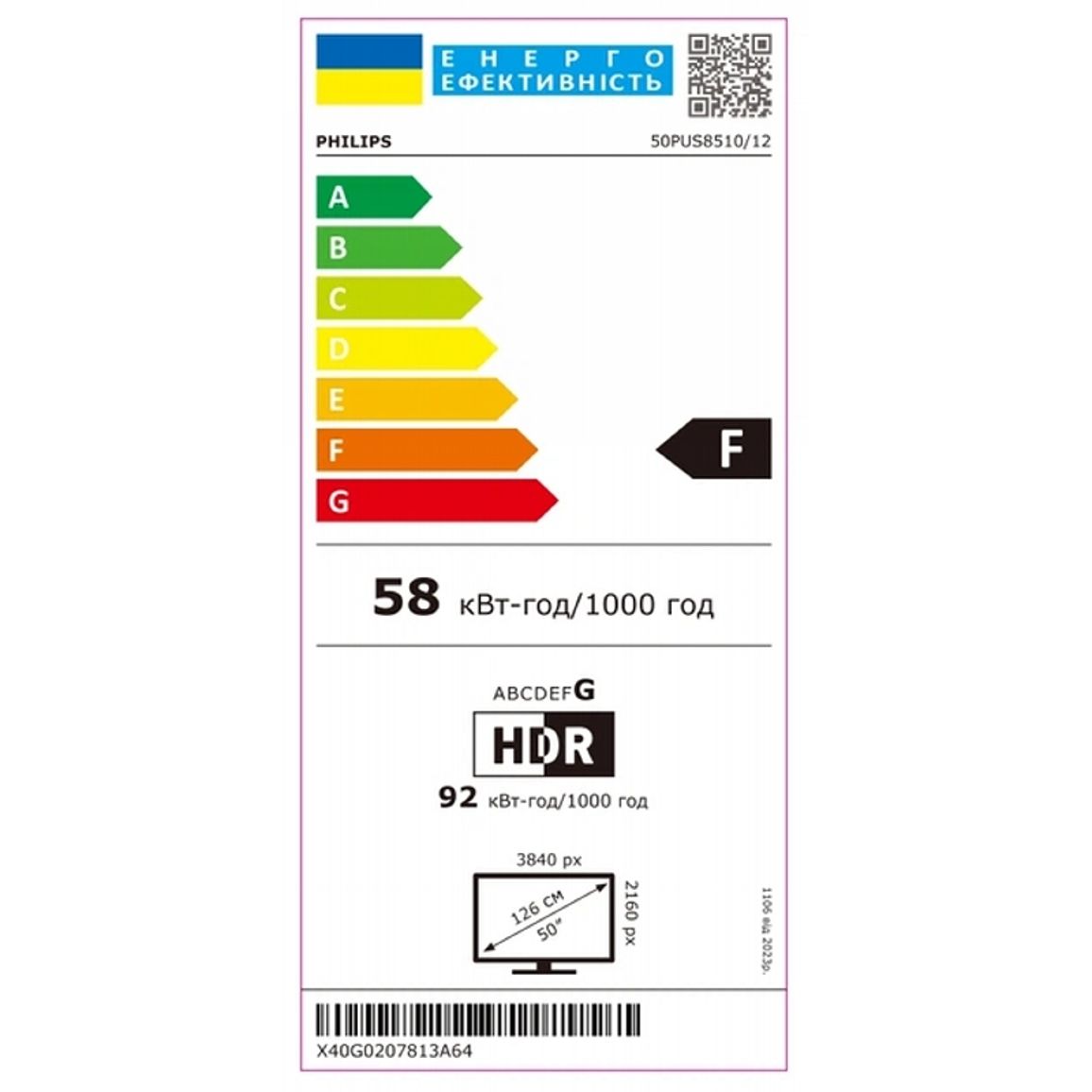 Телевізор 50PUS8510/12 Philips