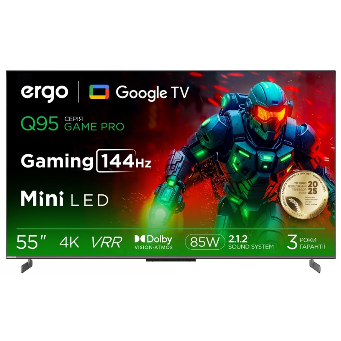 Телевізор 55MQ95 ERGO Телевізор 55MQ95 ERGO